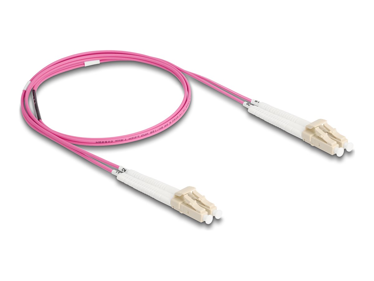 DeLOCK Netværkskabel Fiberoptik OM4 1m