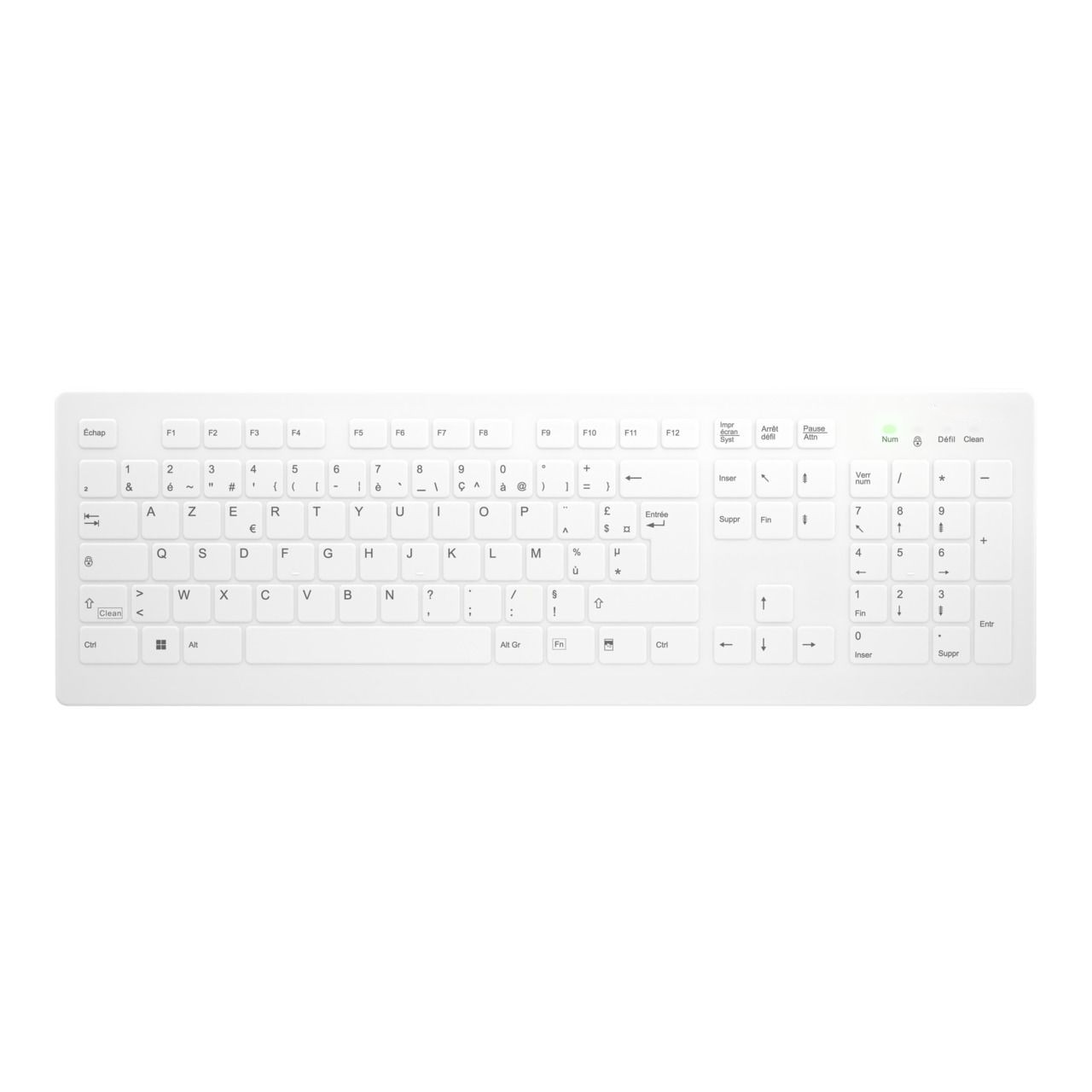 Contour Design Active Key AK-C8112 Tastatur Saksnøglekontakt Trådløs Fransk