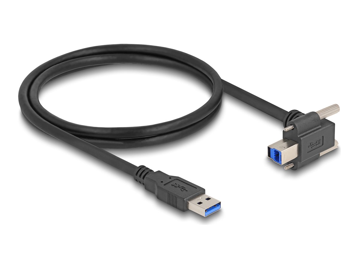 DeLOCK USB 3.0 USB-kabel 1m Sort