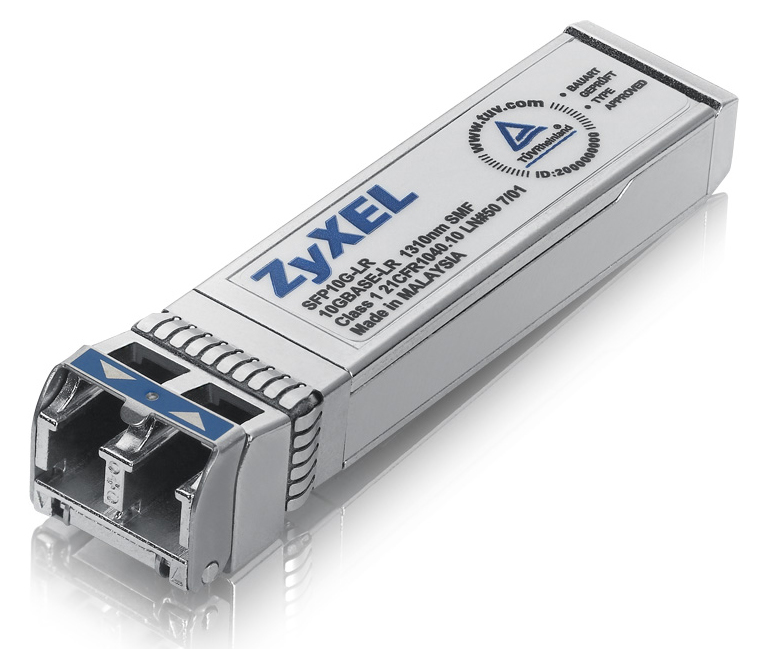Zyxel SFP10G-LR - SFP+ transceiver modul - 10GbE - 10GBase-LR - LC enkelttilstand - op til 10 km - 1310 nm - for Zyxel GS-1524, XGS1910-24, XGS1910-48  Dimension ES-1528, ES-1552, GS-1524