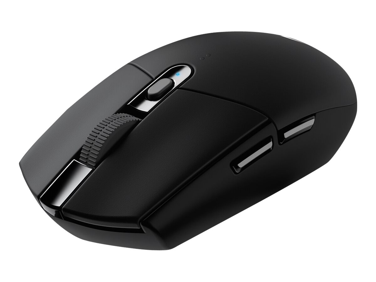 Logitech® | G305 - Mus - optisk - 6 knapper - trådløs - LIGHTSPEED - trådløs modtager (USB) - sort