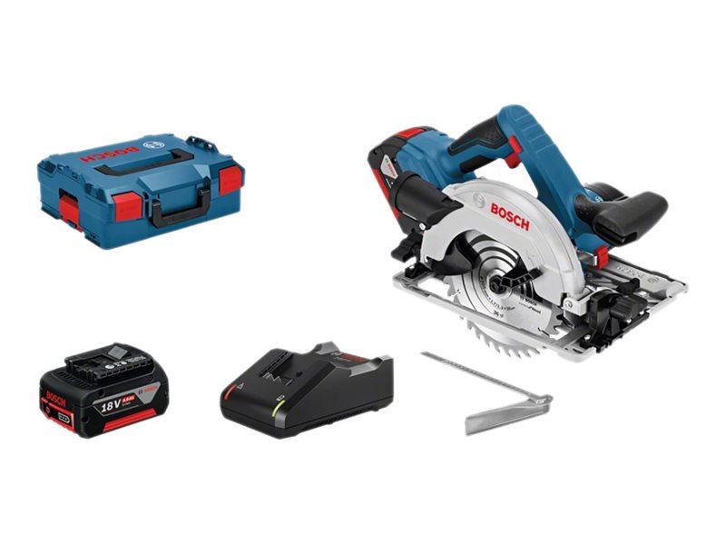 Bosch GKS 18V-57 G Professional Rundsav 18V 2 batterier inkluderet