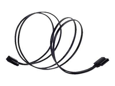 SilverStone Seriel ATA-kabel Sort 30cm
