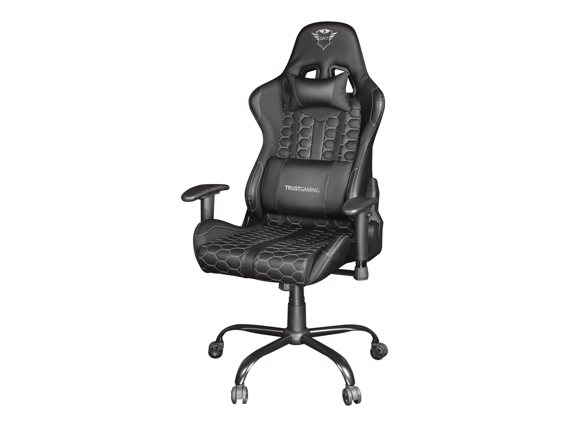 Trust Gaming GXT 708 Resto Kontor Stol - Sort - PU Læder - Op til 150 kg