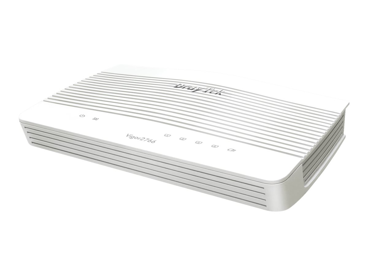 Draytek Vigor 2766 Router 4-port switch Kabling