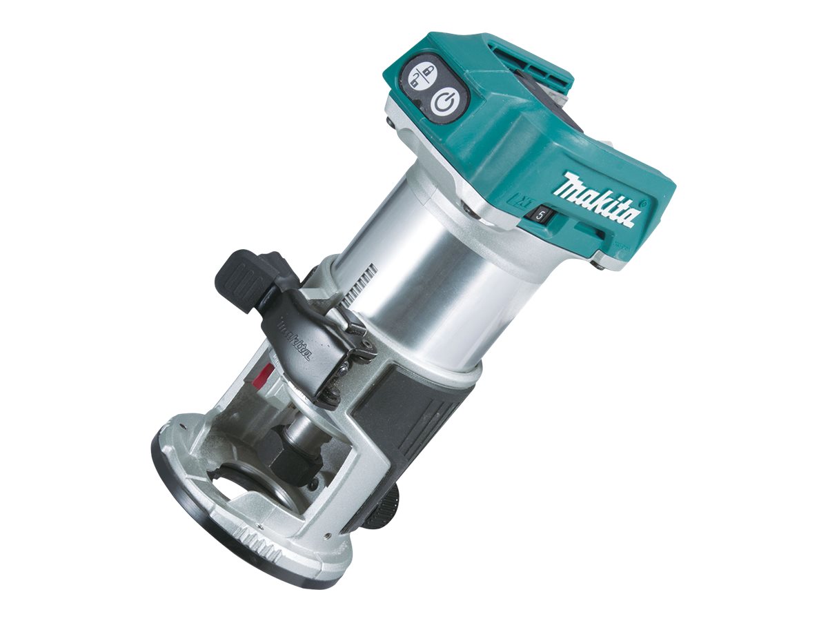 MAKITA KANTFRÆSER 18V UDEN BATTERIER OG OPLADER DRT50ZX4