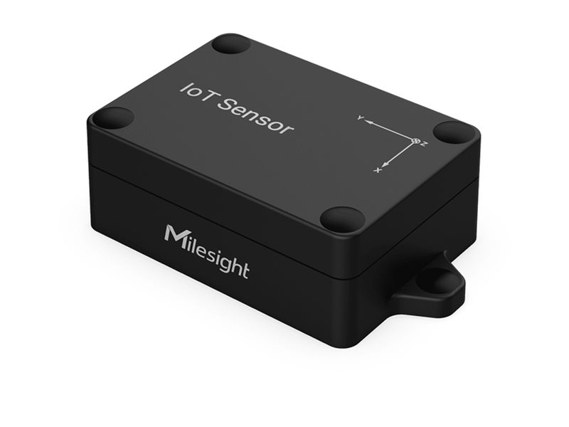 Milesight EM310-TILT - Vippesensor - trådløs - NFC, LoRaWAN - 868 MHz - sort