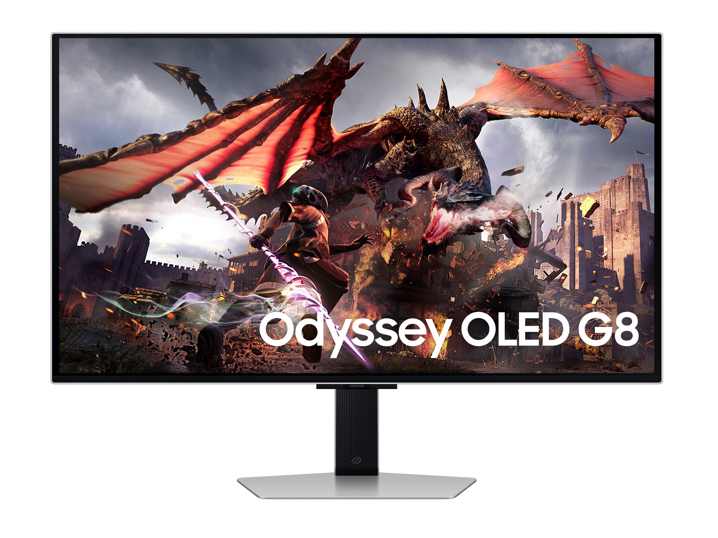 Samsung Odyssey OLED G8 S32DG802SU 32" 3840 x 2160 (4K) HDMI DisplayPort 240Hz Pivot Skærm