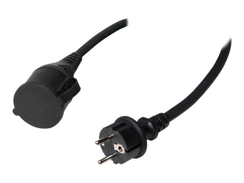 LogiLink Förlängningskabel Jordad Utomh