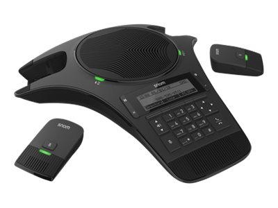 snom C520-WiMi - VoIP-telefon til konferencer - med Bluetooth interface - DECT - 3-vejs opkaldskapacitet - SIP - 3 linier - sort