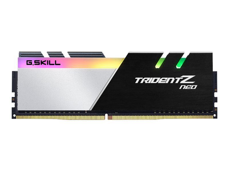 G.Skill Trident Z Neo DDR4-3600 - 32GB - CL18 - Dual Channel (2 pcs) - AMD Optimized - Sort med RGB
