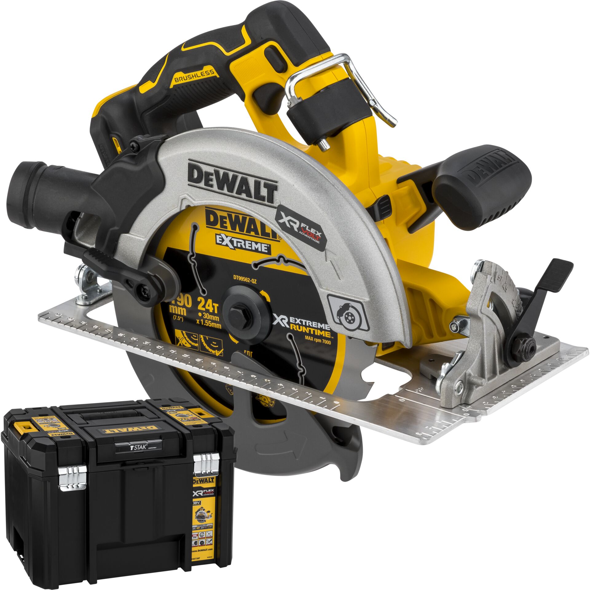 Dewalt DCS573NT-XJ 18V XR 190mm Circular Saw With Flexvolt Advantage - Bare Unit