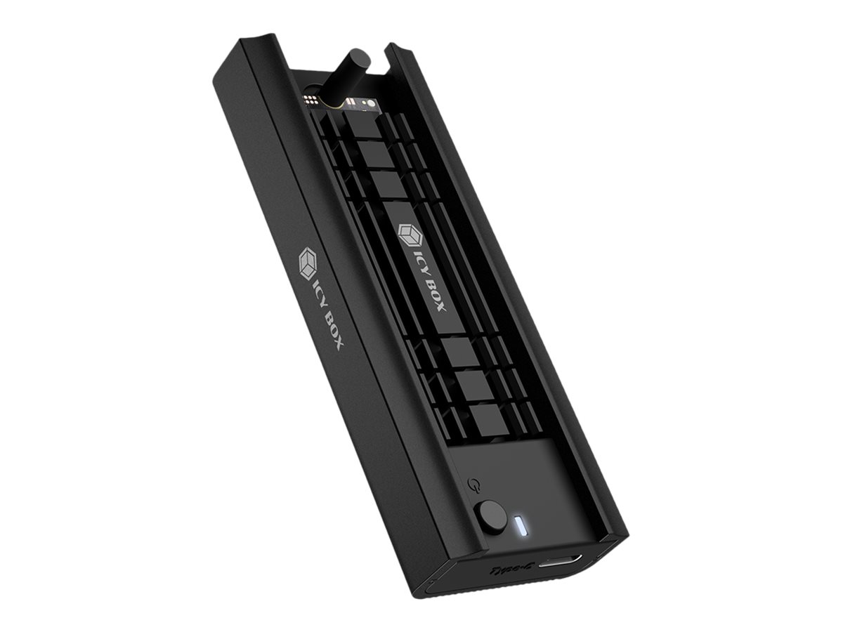 RaidSonic ICY BOX Ekstern Lagringspakning USB 3.2 (Gen 2) USB-C 3.2 (Gen 2) SATA 6Gb/s / PCIe 3.0 x2 (NVMe)