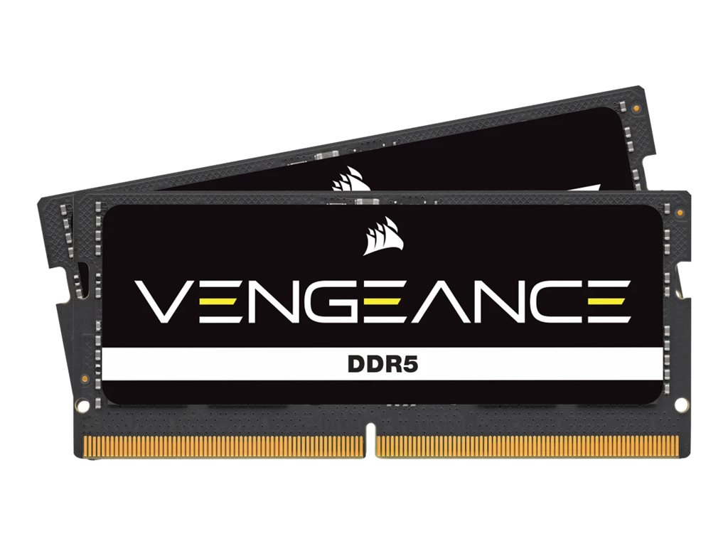 Corsair Vengeance SODIMM DDR5-5200 - 64GB - CL44 - Dual Channel (2 pcs) - Intel XMP - Sort