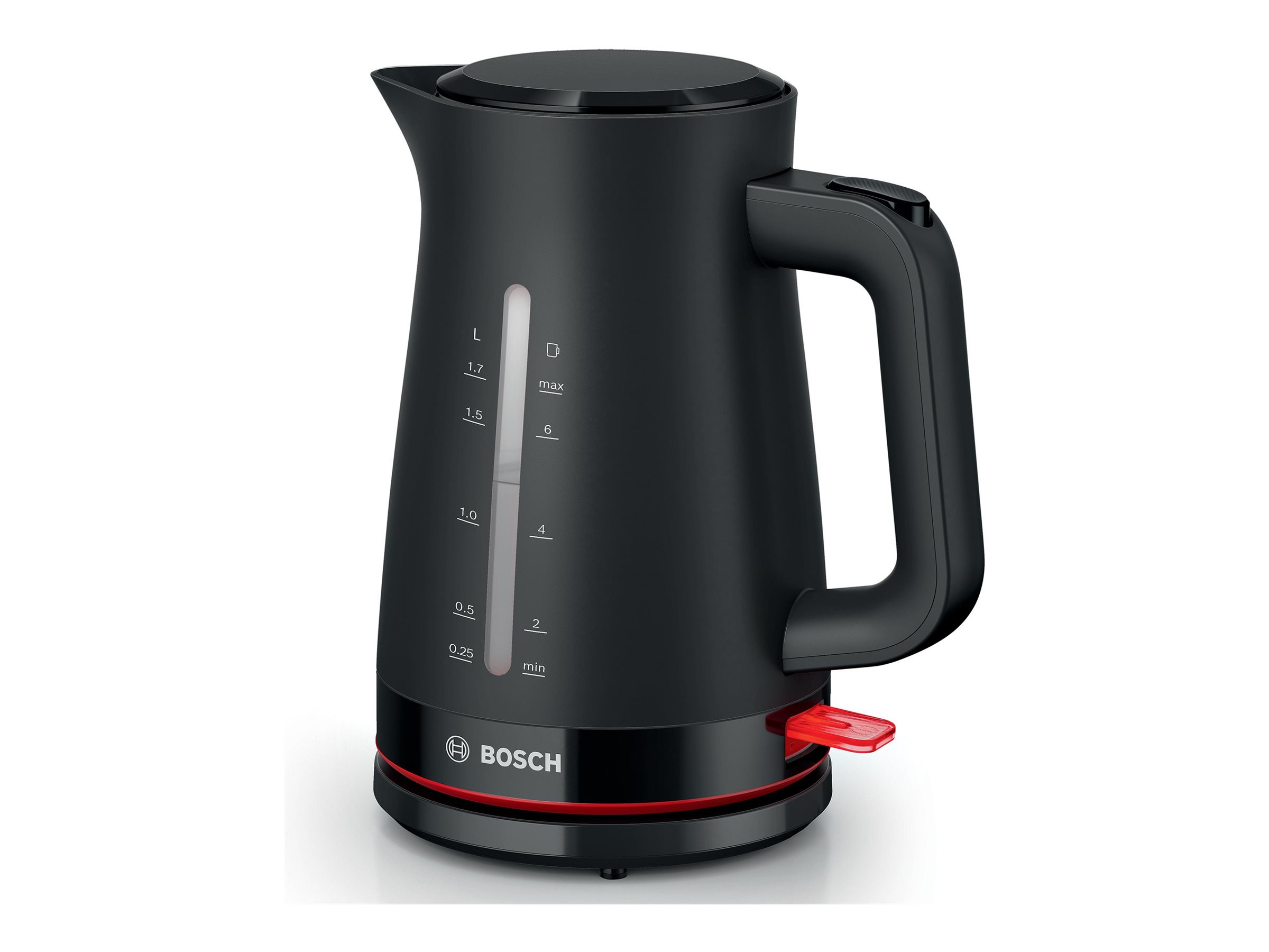 Bosch MyMoment TWK3M123 - Kedel - 1.7 liter - 2.4 kW - sort