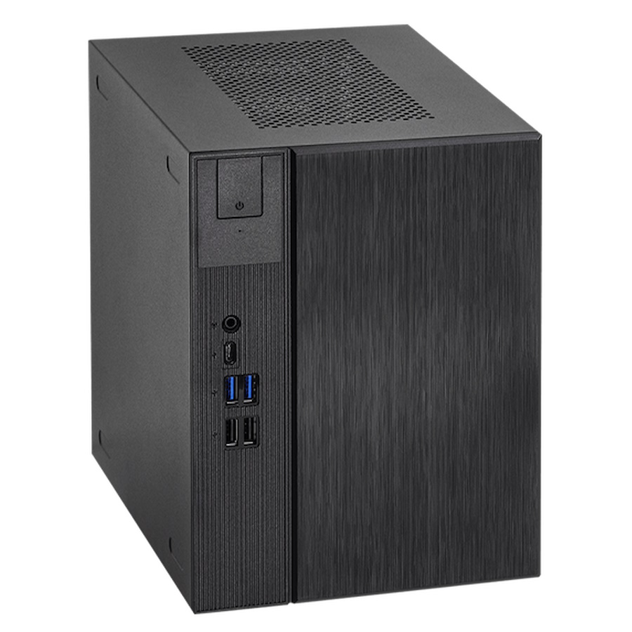 ASRock DeskMeet X600 - Rack-monterbar op til - RAM 0 GB - ingen HDD - intet OS - skærm: ingen