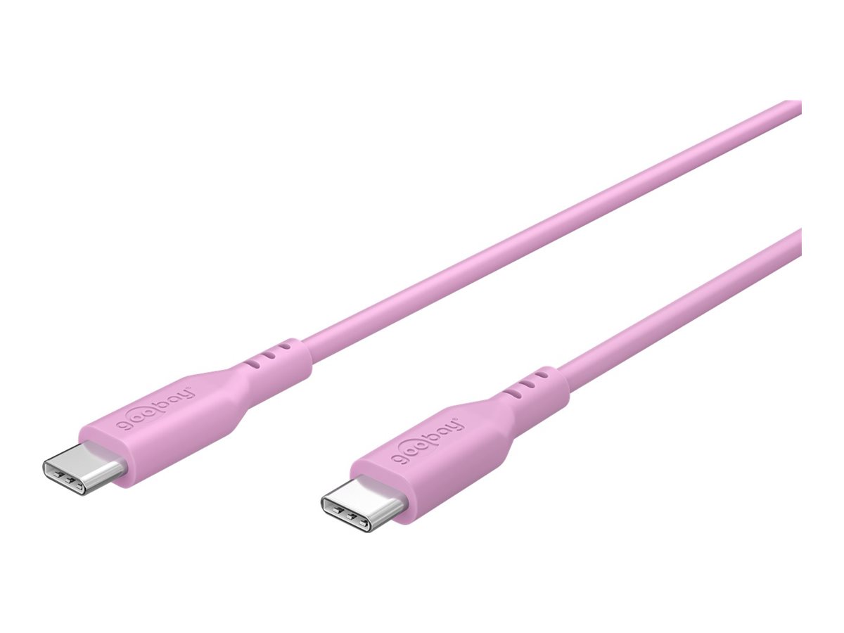 Pro USB-C <-> USB-C - PD 60W - 1.5m - Pink - USB Cable