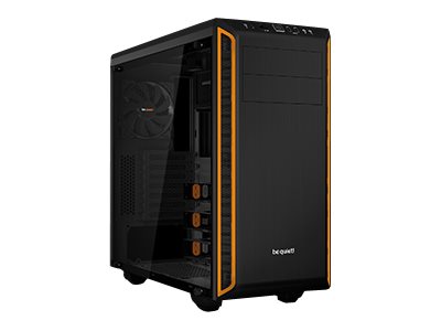 be quiet! Pure Base 600 TG - Black&Orange - Kabinet - Miditower - Orange