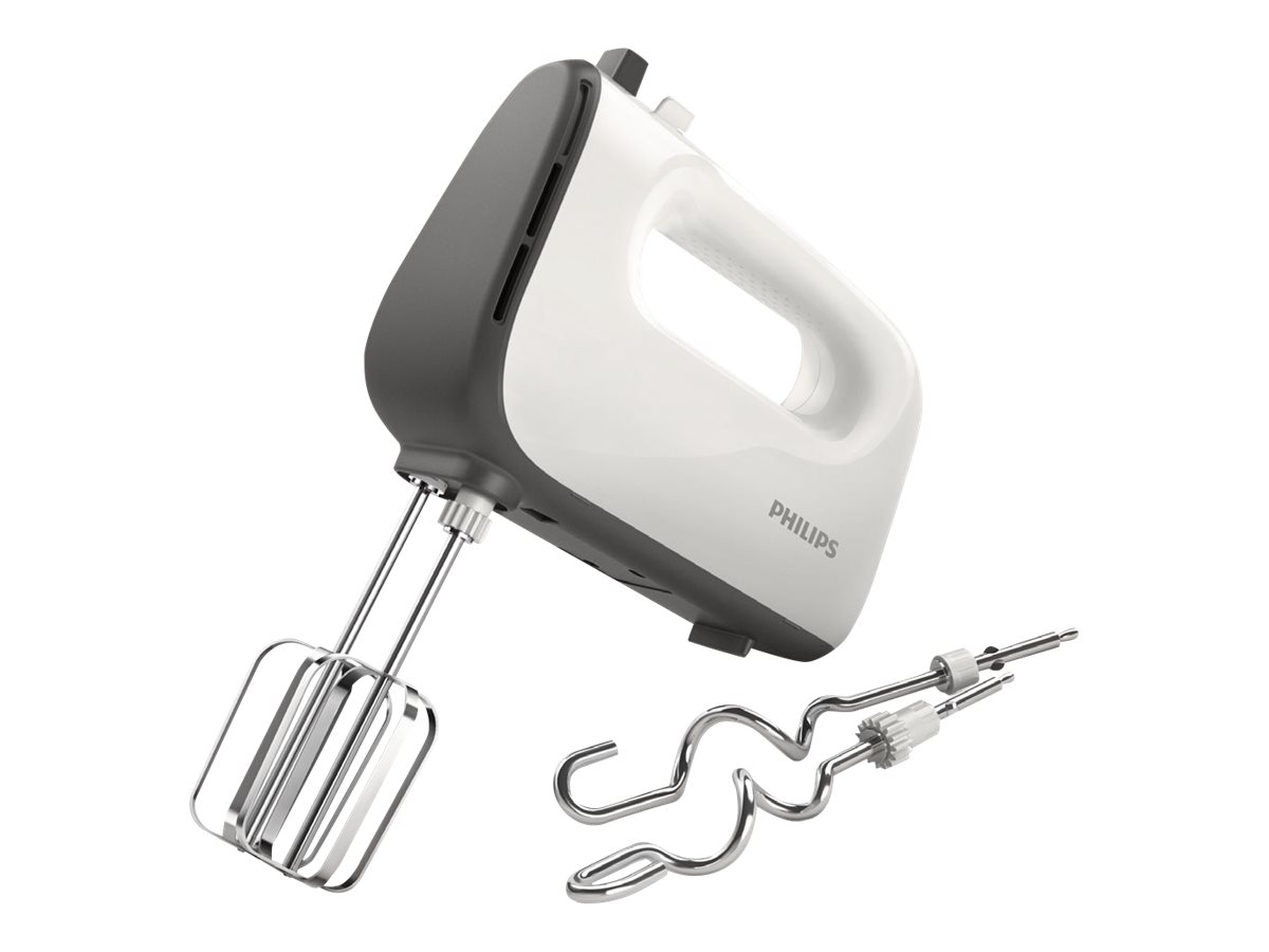 Philips Viva Collection HR3740 - Håndmixer - 450 W - hvid/kashmeregrå