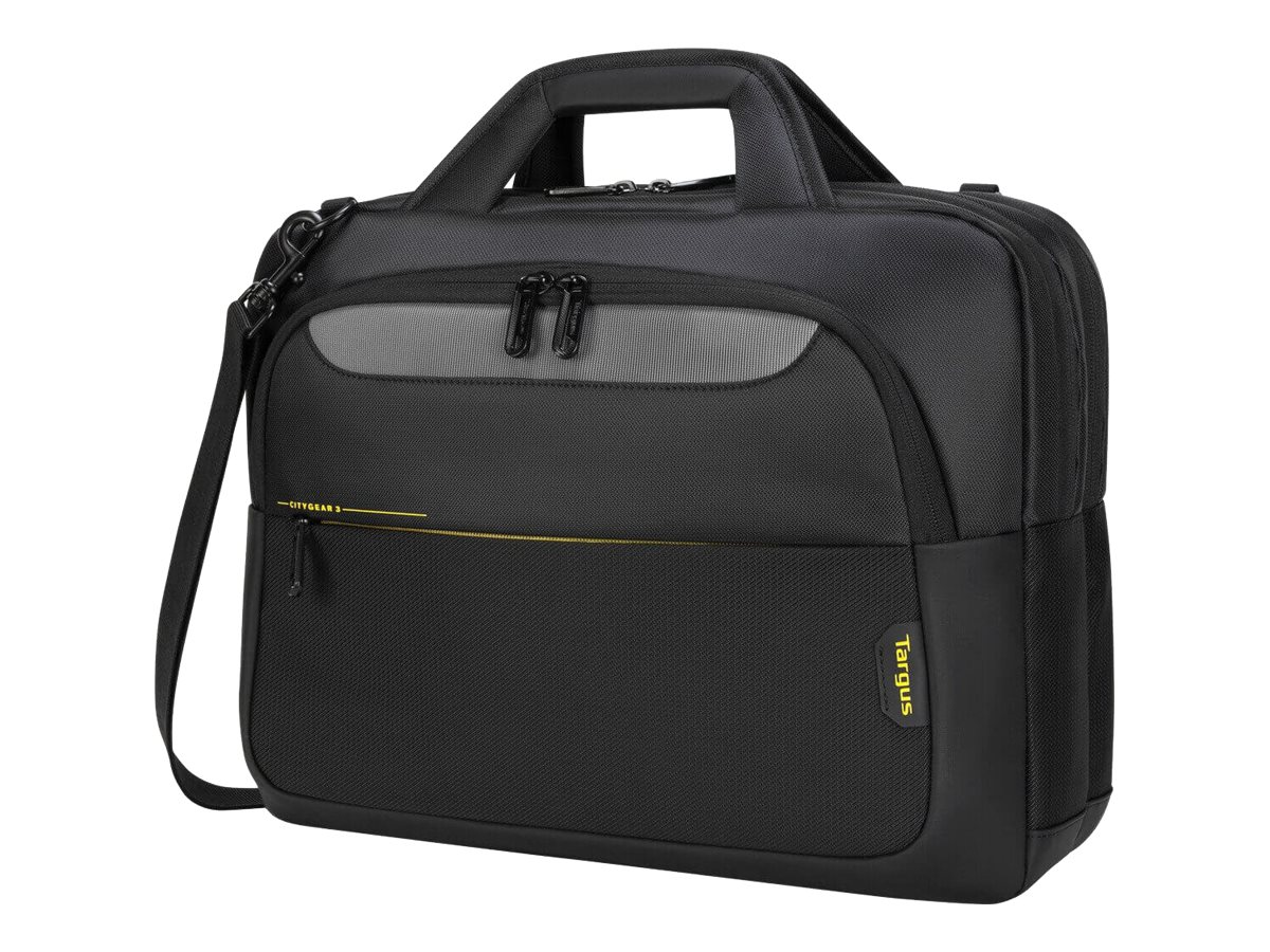Targus Citygear Topload Laptop Case 17.3 tommer Polyester, Polyurethan Sort