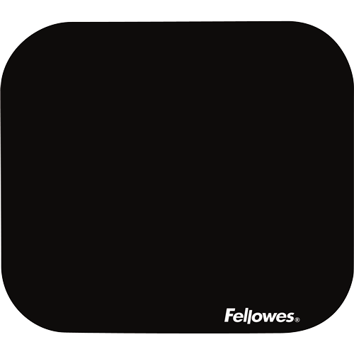 Fellowes musemåtte - sort, 22,9 × 20,3 cm