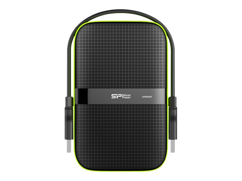 Silicon Power Armor A60 - 5TB - Ekstern Harddisk - Grøn