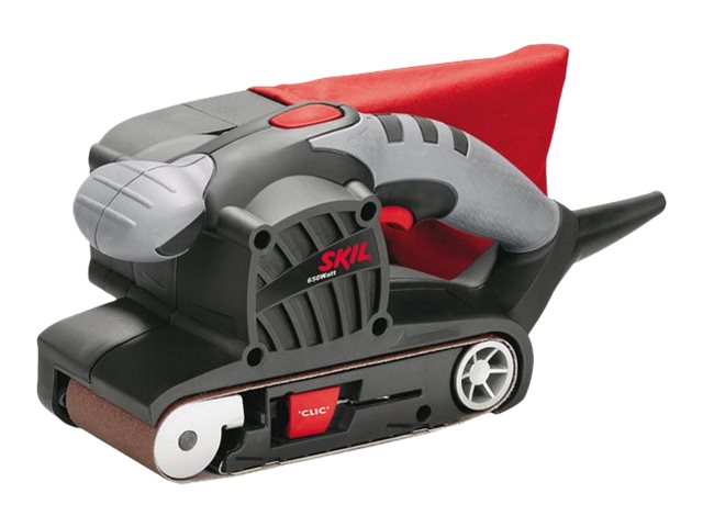 Skil 1210AA båndsliber 650 W - softgrip og støvpose