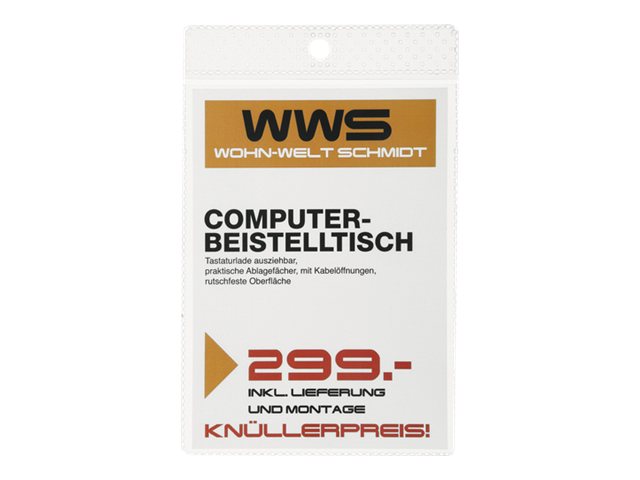 DURABLE Gennemsigtig A6 (105 x 148 mm) Gennemsigtig