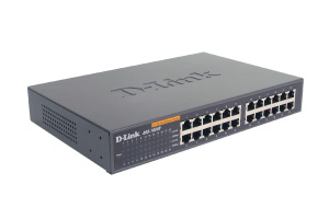 D-Link DES-1024D 24-Port Fast Ethernet Unmanaged Desktop Switch