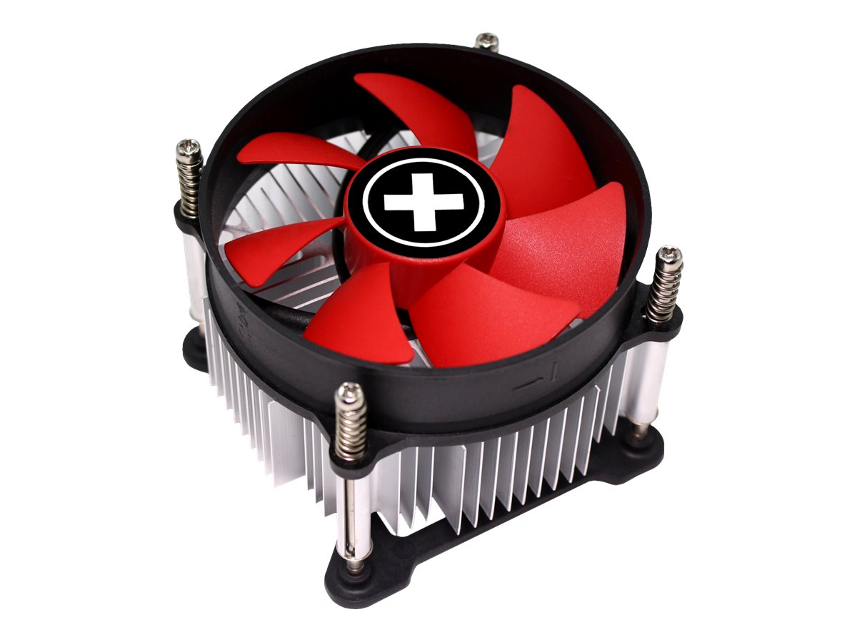 Xilence Performance C Series I350PWM Processor-køler 1-pack Sort Rød Sølv 92 mm