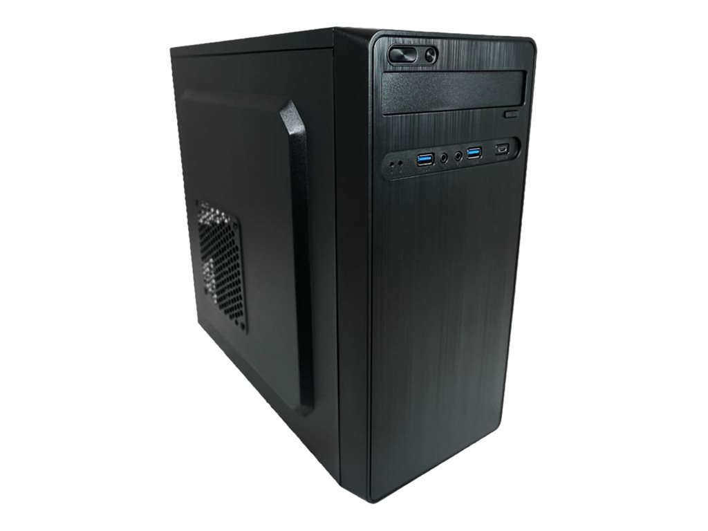 LC Power 2017MB - micro ATX - Kabinet - Tower - Sort