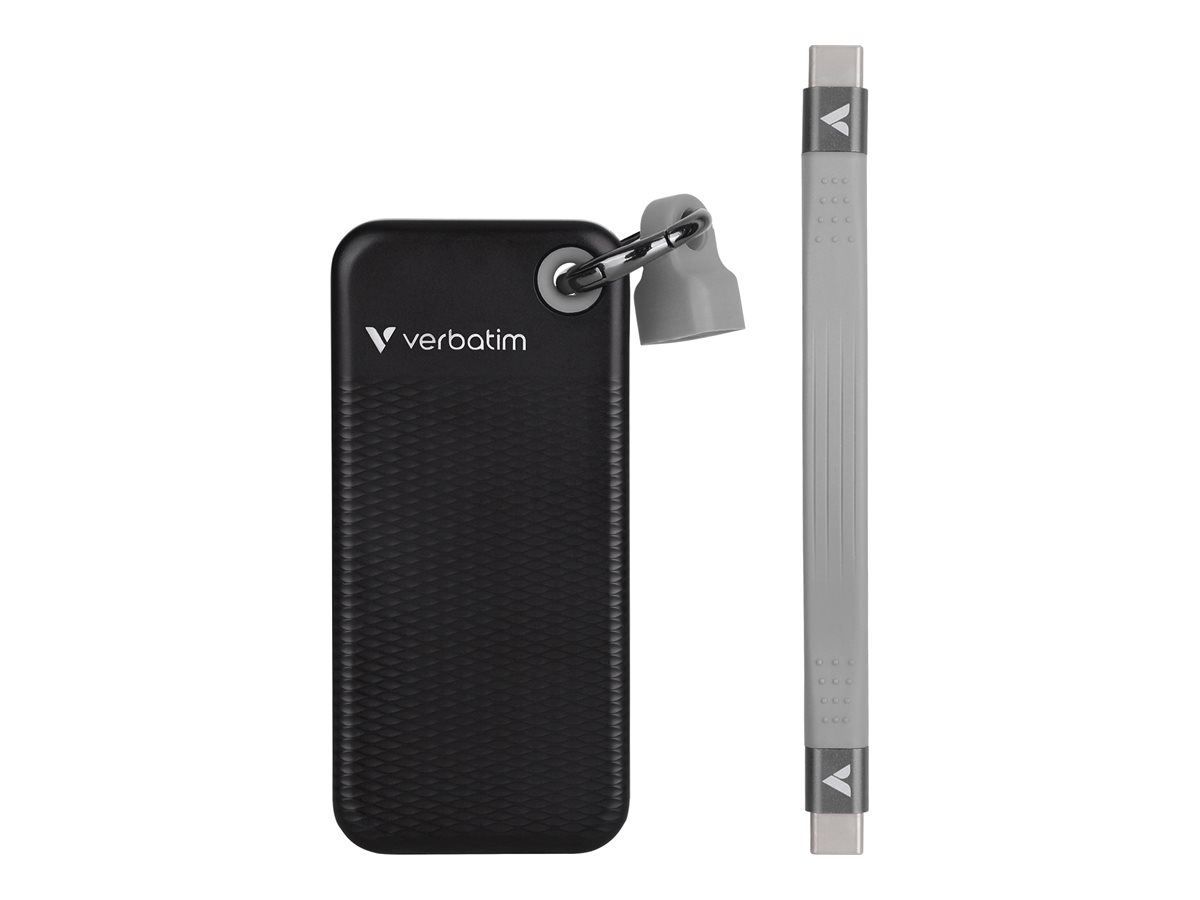 Verbatim Pocket SSD - 1TB - USB 3.2 Gen 2 - Black/Grey