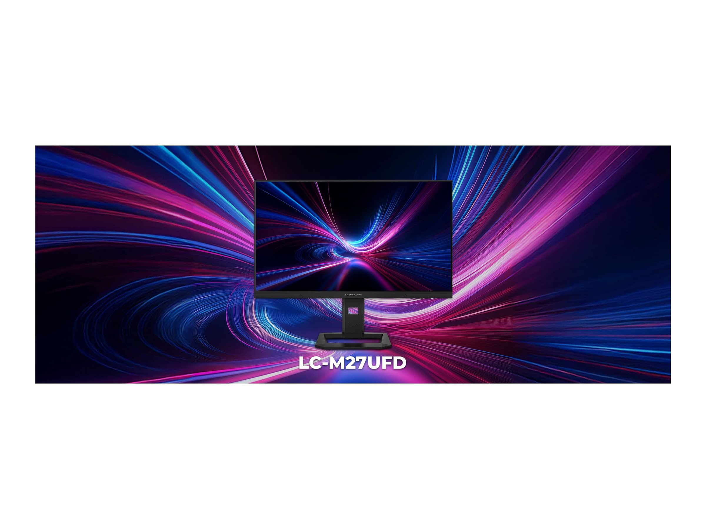 LC Power 27" Fast IPS 3840 x 2160 (4K) HDMI DisplayPort 160Hz