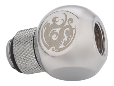 Bitspower BP-TIIR-C Flydende kølesystem TII-roterende forlænger 1-pack Sølv