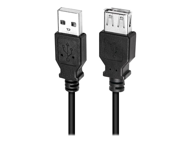 LogiLink CU0012B, 5 m, USB A, USB A, USB 2.0, 0,48 Gbit/sek., Sort