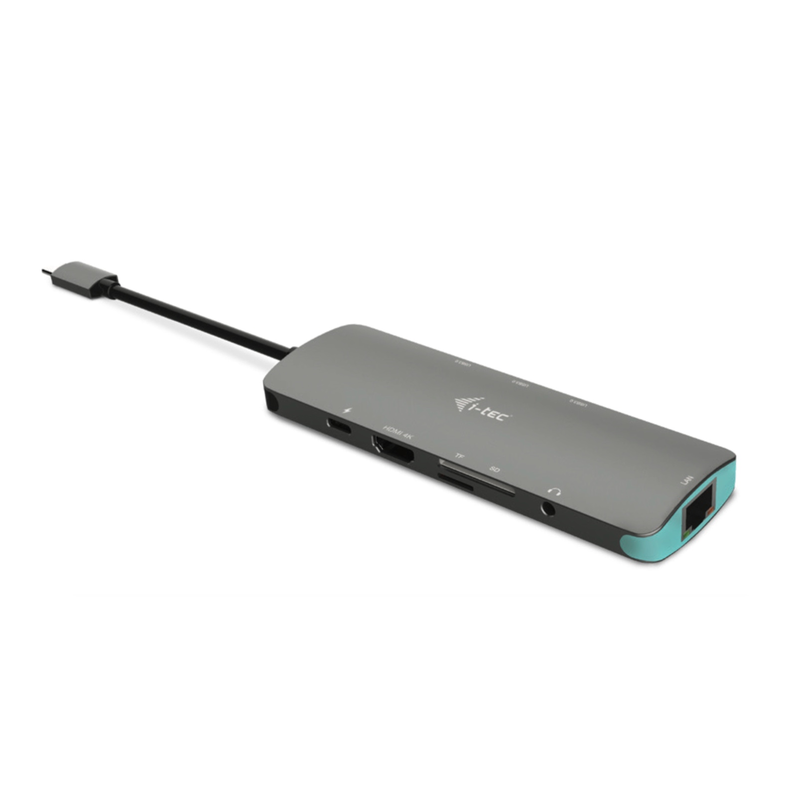 i-Tec USB-C Metal Nano Docking Station 4K HDMI LAN + Power Delivery USB-C 3.1 Dockingstation