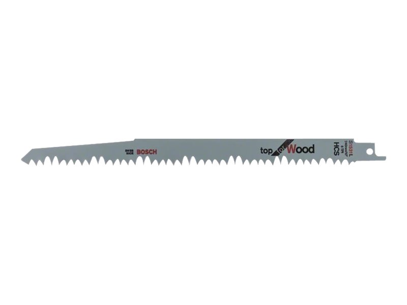 Bosch Top for Wood S 1531 L - Savklinge - for groft træ, brænde - 2 stykker - længde: 240 mm