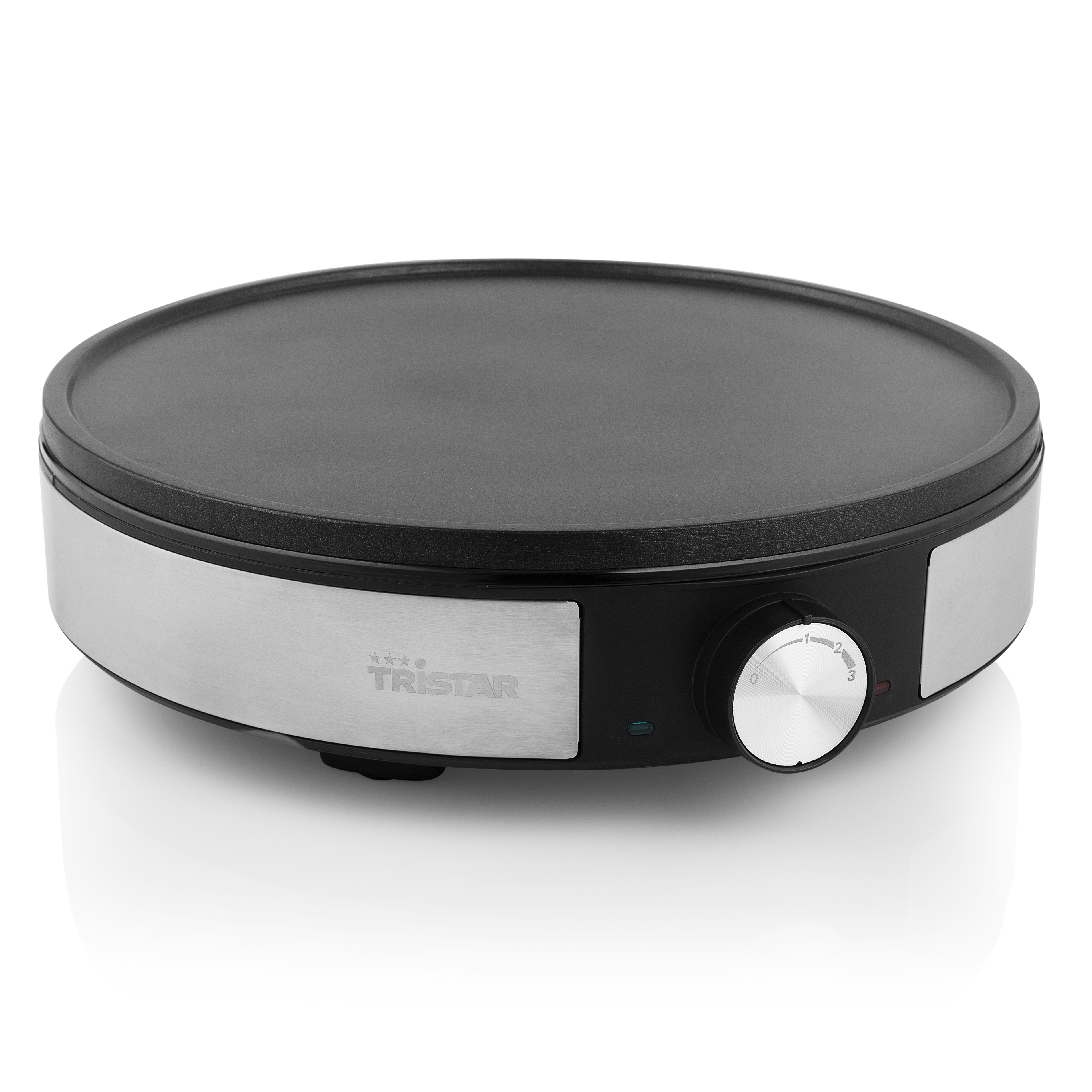 Tristar Crepe maker BP-2638 Electric, 1200 W, Metallic sidabrinis