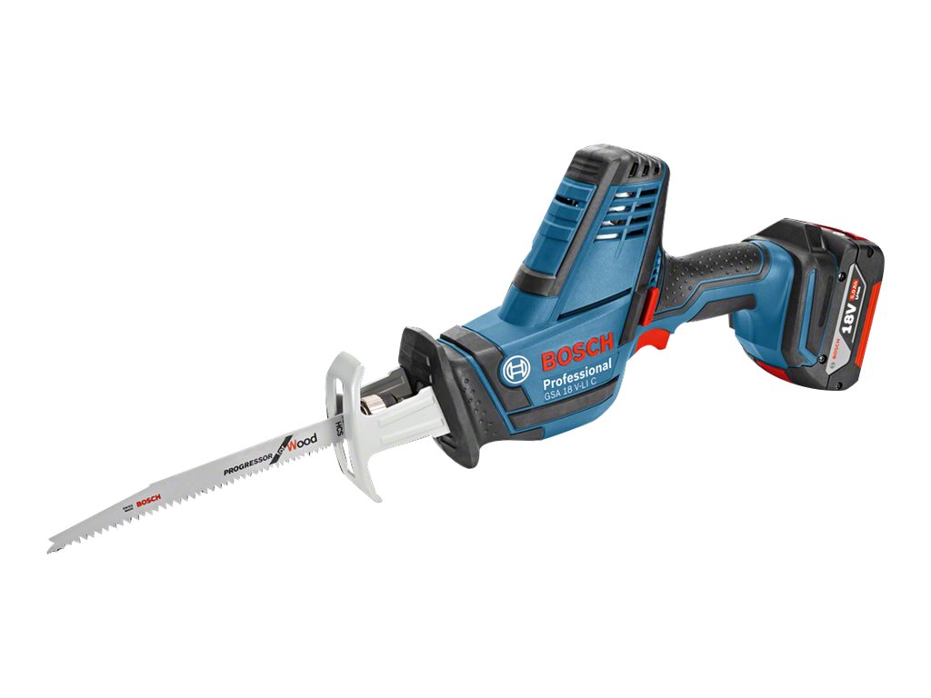 Bosch GSA 18 V-LI C Professional Bajonetsav Med batteri Intet batteri