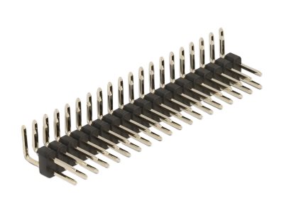 Delock-hanstik 20 pin, pitch 2,54 mm, 2-rækket, vinklet, 5 stk