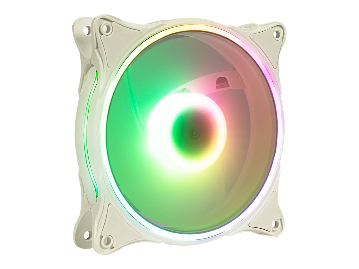 Argus L-12025W Fan 1-pack Hvid 120 mm