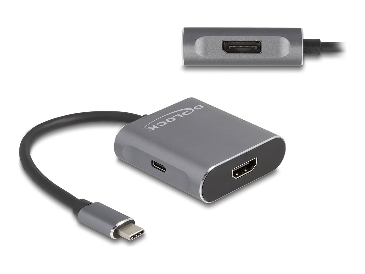 DeLock Video-/audiosplitter HDMI / DisplayPort / USB