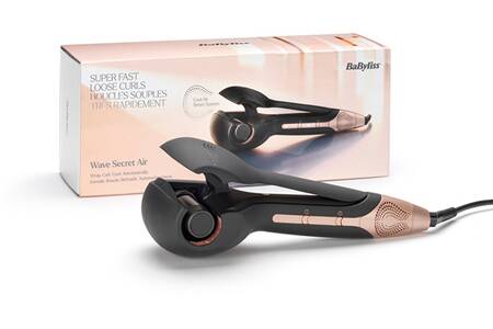 BaByliss Wave Secret Air Krøllejern Varm Sort 2,5 m