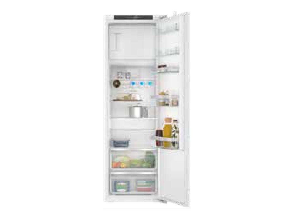 Siemens iQ300 KI82LVFE0 - Køleskab med fryseenhed - til indbygning - niche - bredde: 56 cm - dybde: 55 cm - højde: 177.5 cm - 280 liter - Klasse E