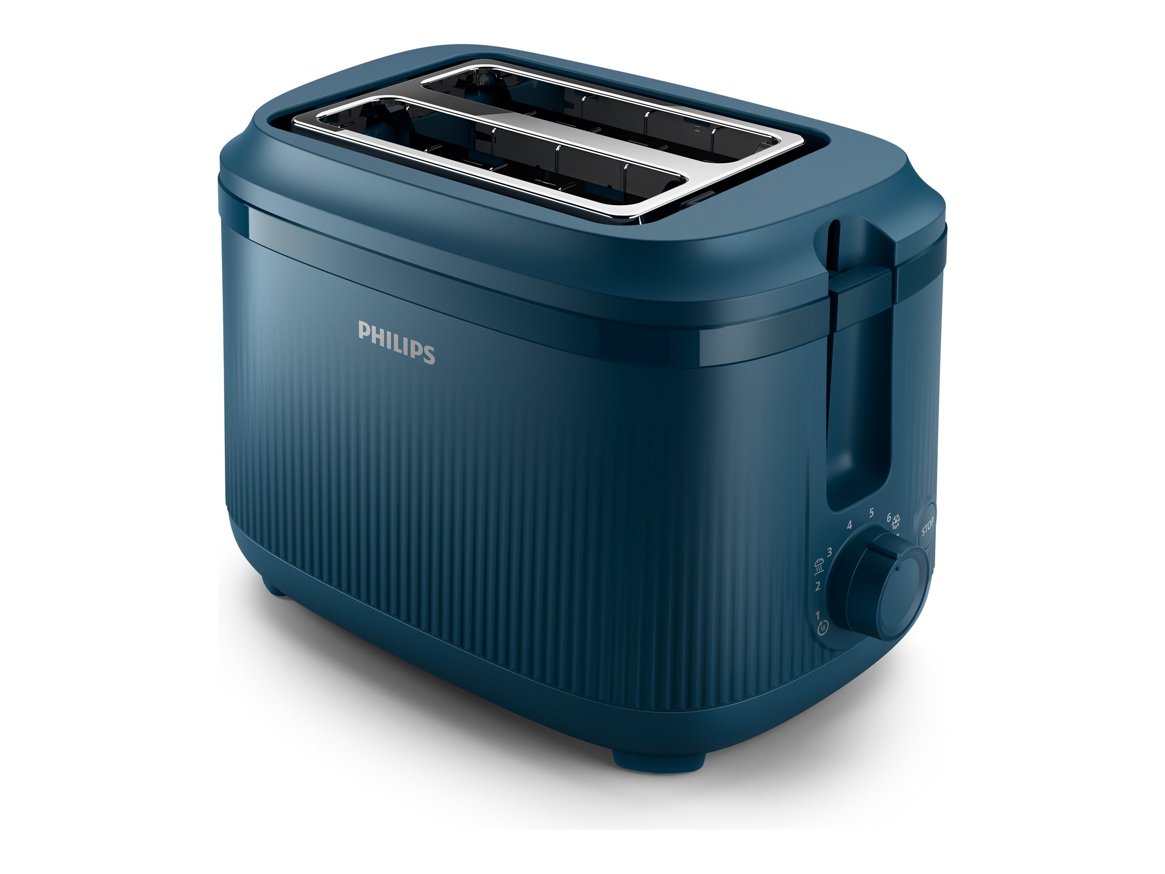 Philips 3000 Series HD2511/70 brødrister - 2 skiver, 830 W, blå