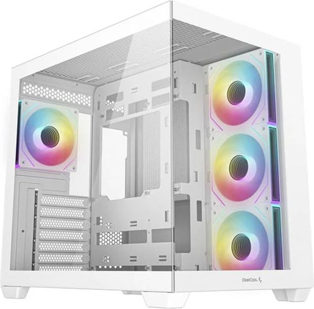 Deepcool CG530 4F WH | White | Mid Tower | Power supply included No