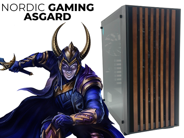 Nordic Gaming Asgard Loke V6 Gaming PC | i5 16GB ARC B580 1TB