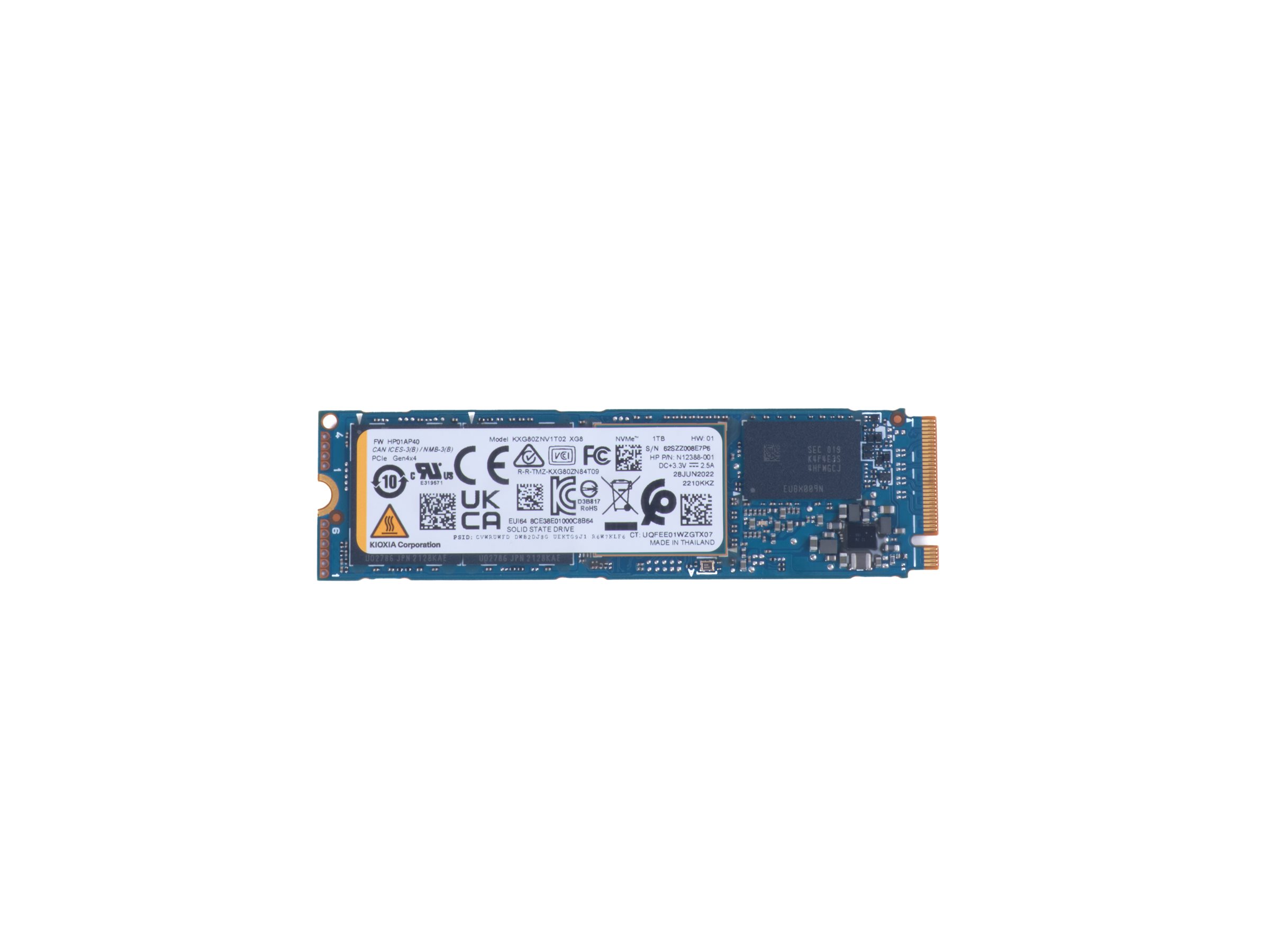 HP - SSD - 1 TB - intern - M.2 2280 - PCIe 4.0 x4