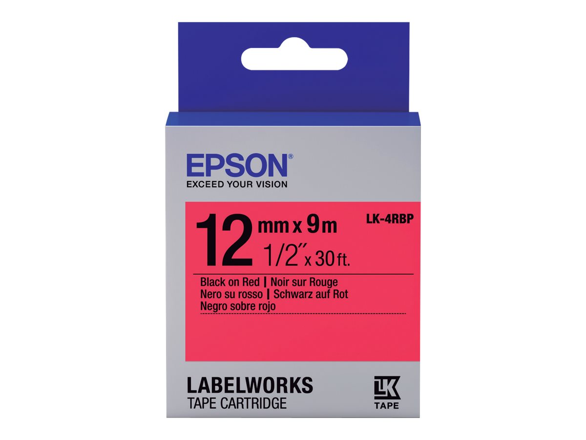 Epson LabelWorks LK-4RBP Mærkattape (1,2 cm x 9 m) 1rulle(r)