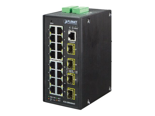 PLANET IGS-20040MT Switch 20-porte Gigabit Ethernet